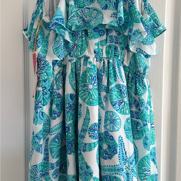 Lilly Pulitzer for Target Blue and White Midi Dress - Picture 2 of 6